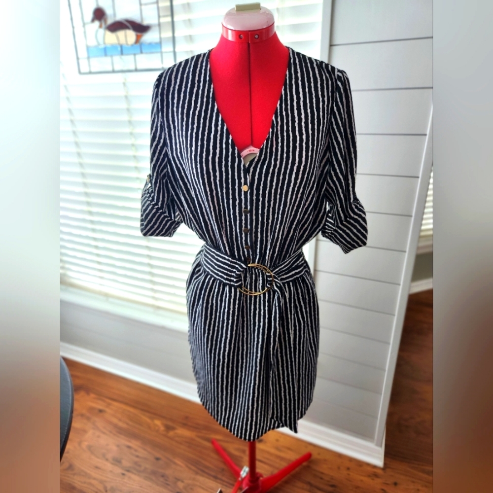 Stripped Dress